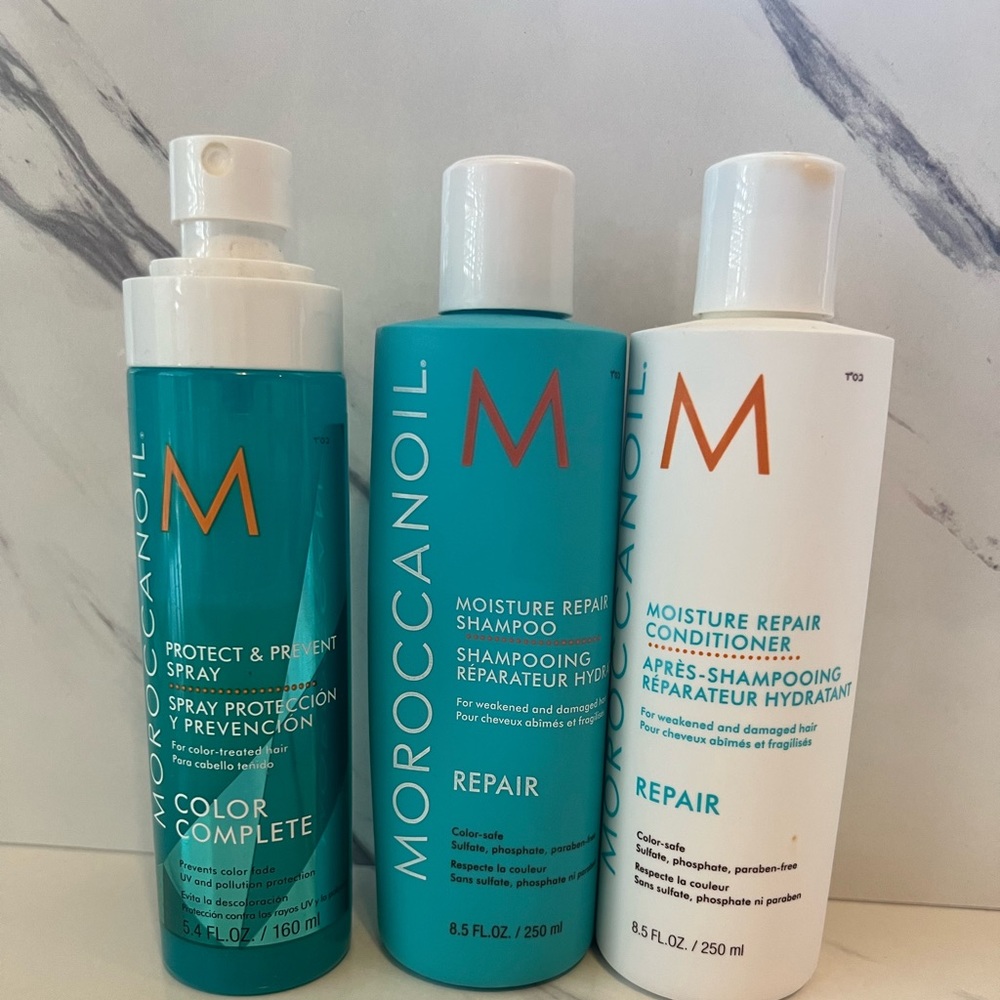 MorrocanOil shampoo & conditioner